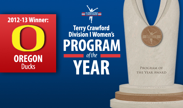 Oregon Women Claim Fifth-Straight Terry Crawford Program of the Year Honors