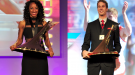 Brianna Rollins & Derek Drouin are Winners of the 2013 The Bowerman Trophy