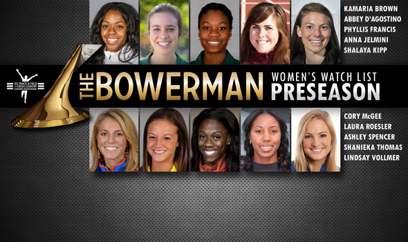 Preseason Women’s Watch List for The Bowerman Unveiled