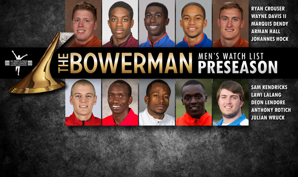 Men’s 2014 Preseason Watch List for The Bowerman Announced
