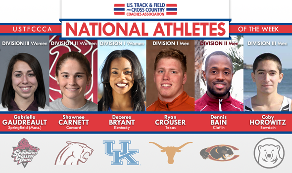 Historic Performances Turned in by National Athletes of the Week