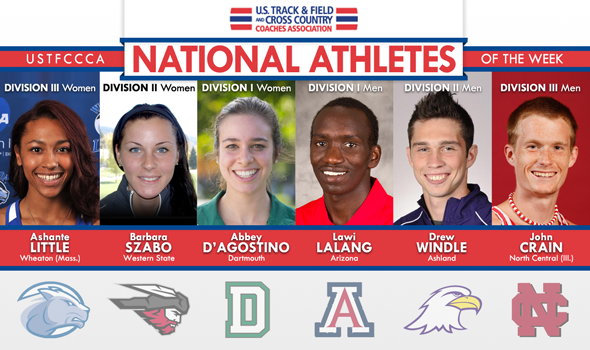 Lalang’s Collegiate Mile Record Headlines National Athletes of the Week