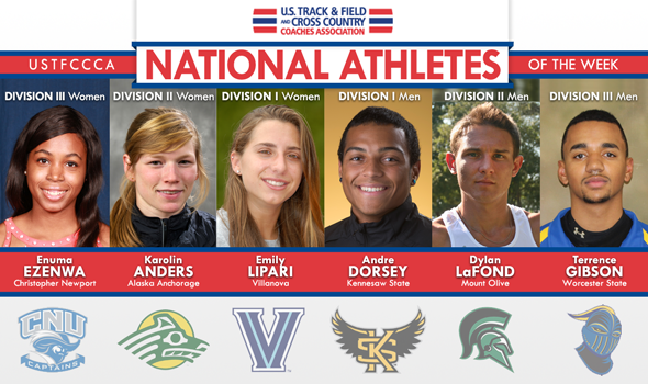 Exceptional Conference Championships Performers Earn National Athlete of the Week Honors