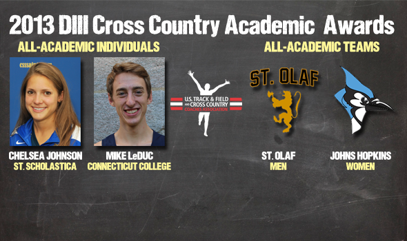 Academic Awards for 2013 Division III Cross Country Announced