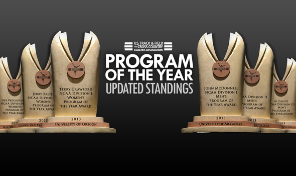 Updated USTFCCCA Program of the Year Standings