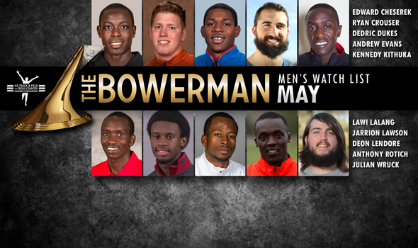 Individual Rivalries Prominent in The Bowerman Men’s Watch List for May