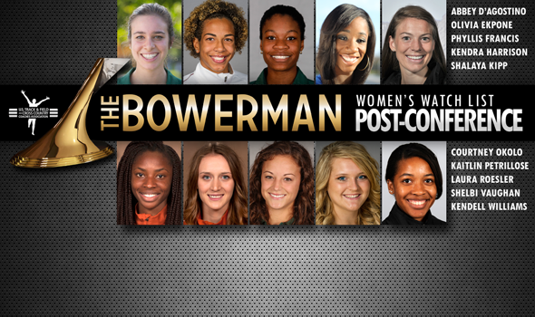 All-Time Great Conference Meets Boost Ekpone, Okolo & Petrillose Onto The Bowerman Women’s Watch List