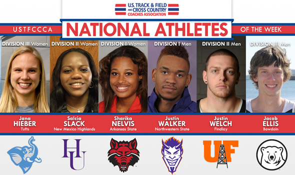 Small-School DI Sprinters Put Up Big-Time National Athlete of the Week Performances