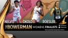 Nelvis, Okolo & Roesler Named Women’s Finalists for The Bowerman Trophy