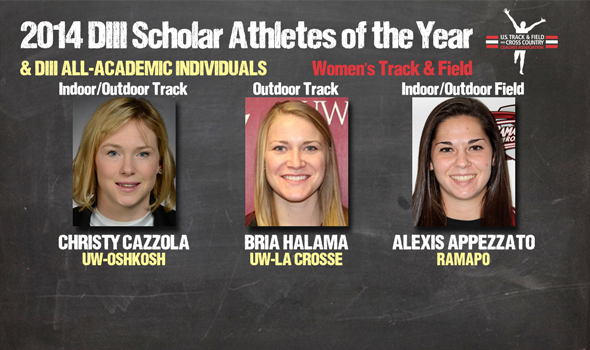 DIII Women’s Track & Field Scholar Athletes of the Year & All-Academic Individuals Announced