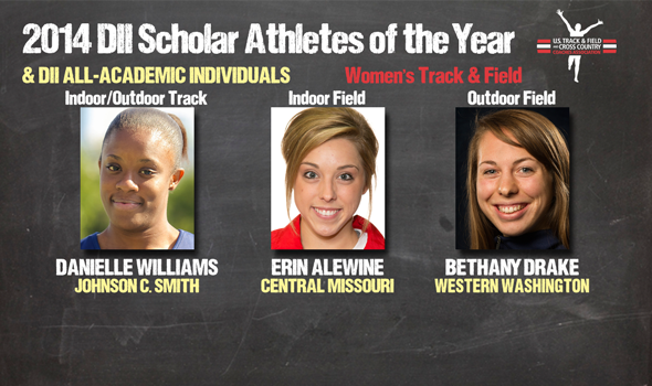 DII Women’s Track & Field Scholar Athletes of the Year & All-Academic Individuals Announced