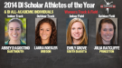 DI Women’s Track & Field Scholar Athletes of the Year & All-Academic Individuals Announced