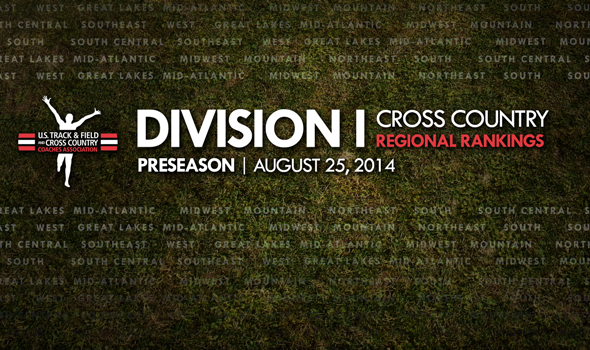 National Champions in Very Different Positions in Preseason DI Cross Country Regional Team Rankings