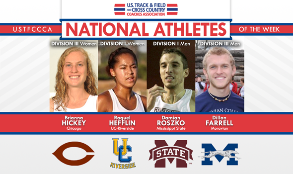 First National Athletes of the Week for 2014 Cross Country Announced
