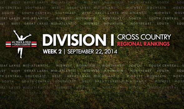 Regional Rankings in Division I XC Hold Steady Ahead of a Big Weekend of Races
