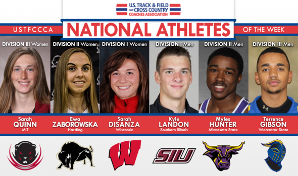 Season’s First National Athletes of the Week Feature Fast Women’s Distance and Men’s Hurdles