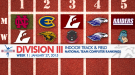 First Regular Season DIII Computer Rankings Released, Led By North Central Men and La Crosse Women