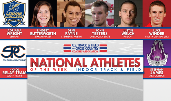 National Athletes of the Week Feature National Records and Season Leaders