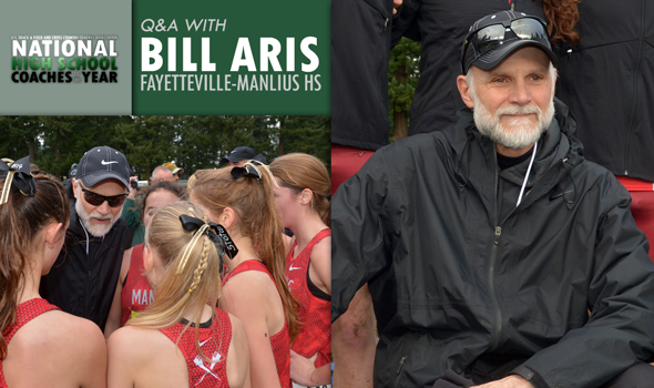 QA₂ Max: Bill Aris, Fayetteville-Manlius HS (NY) – National Girls XC Coach of the Year
