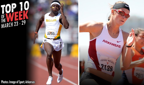 Best Marks of the College T&F Weekend: March 23-29