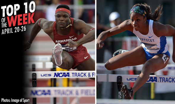 Best Marks of the College T&F Weekend: April 20-26