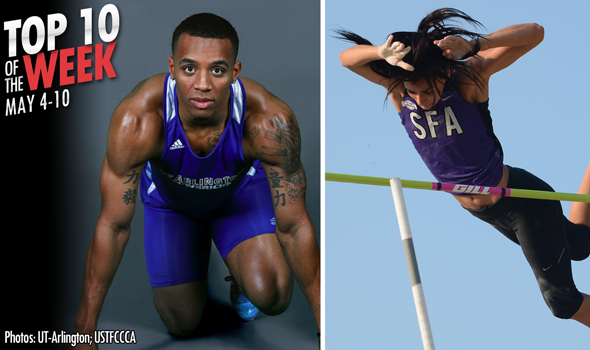 Best Marks of the College T&F Weekend: May 4-10