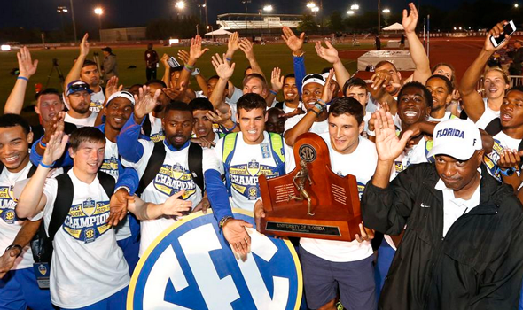 Florida and Texas A&M Lead Tight Men’s Race Before NCAA Prelims