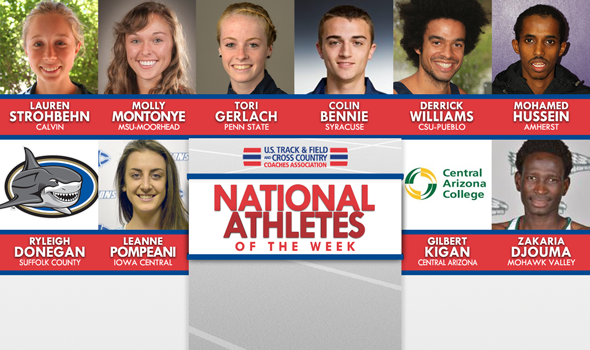 Collegiate XC National Athletes of the Week Include 1st NJCAA Honorees