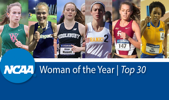 Six Track & Field/Cross Country Athletes Among NCAA Woman of the Year Top 30