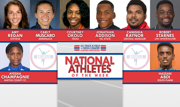 NCAA & NJCAA National Athletes of the Week Prove No National Leader Is Safe