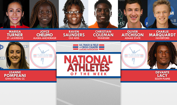 NCAA & NJCAA ITF National Athletes of the Week Set Collegiate Records