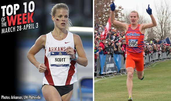 Best Collegiate Marks of the Weekend: March 28 – April 3
