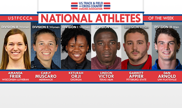 NCAA National Athletes of the Week (May 17)
