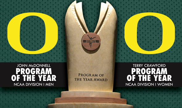 Oregon Sweeps NCAA Division I Program of the Year Awards