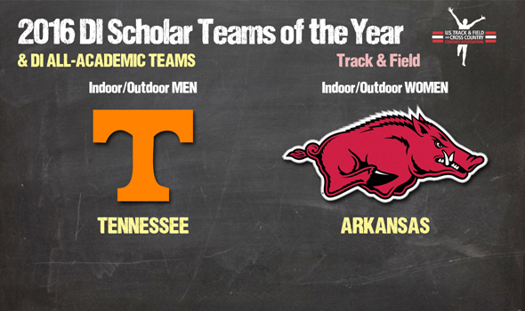 DI Track & Field Scholar Teams of the Year & All-Academic Teams Announced