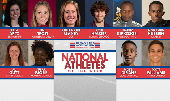 NCAA & NJCAA XC National Athletes of the Week (October 10)