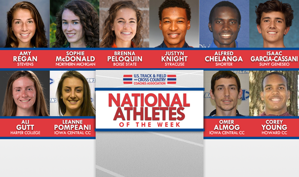NCAA & NJCAA XC National Athletes of the Week (October 17)