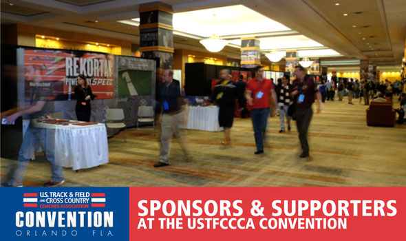 Sponsors & Supporters at the USTFCCCA Convention