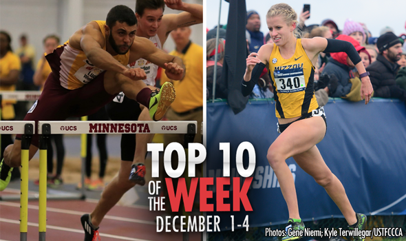 Top-10 Marks of the Collegiate Weekend: December 1-4, 2016