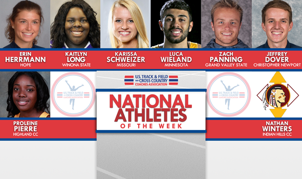 NCAA & NJCAA ITF National Athletes of the Week (December 6)