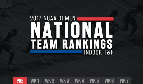 SEC Leads NCAA DI Men’s Indoor Preseason National Team Rankings