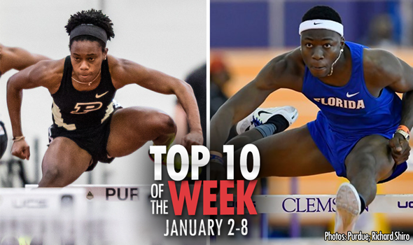 Top-10 Marks of the Collegiate Weekend: January 2-8, 2017