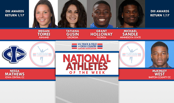 NCAA & NJCAA ITF National Athletes of the Week (January 10)