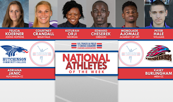 NCAA & NJCAA ITF National Athletes of the Week (Feb. 28)