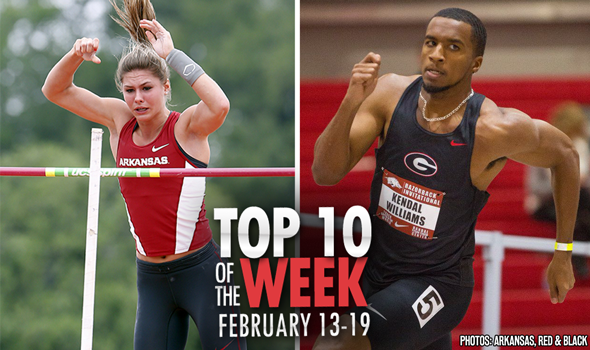 Top-10 Marks Of The Collegiate Weekend: February 13-19, 2017