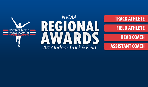 NJCAA Regional Award Winners For 2017 Indoor Season