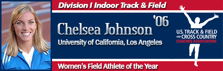 Chelsea Johnson, Women's Indoor Field Athlete of the Year