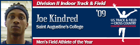 Joe Kindred, Men's Indoor Field Athlete of the Year