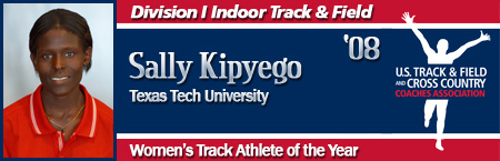 Sally Kipyego, Women's Indoor Track Athlete of the Year