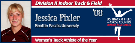 Jessica Pixler, Women's Indoor Track Athlete of the Year